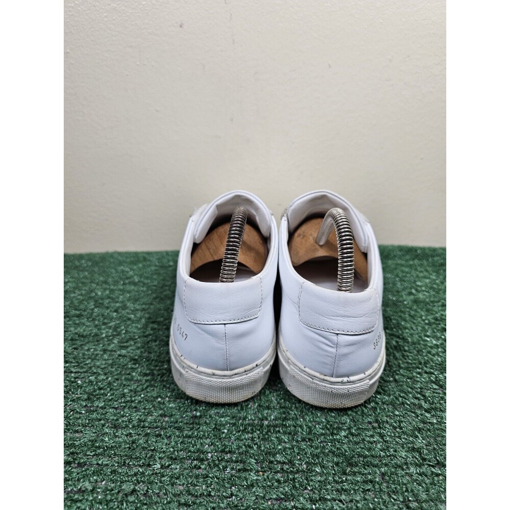 Woman by COMMON PROJECTS Original Achilles Low Confetti Shoes White Black Sz 9 - Picture 3 of 11